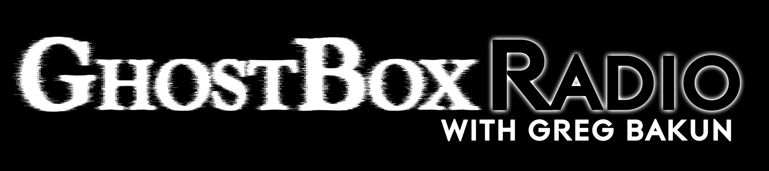 Logo for GhostBox Radio with Greg Bakun